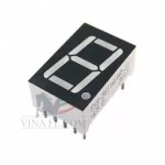 Led 7 đoạn màu đỏ 1.8inch  1 Số Âm chung